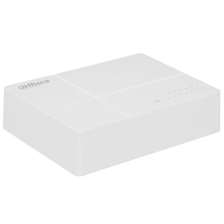 Коммутатор 16-в-1 Dahua DH-SF1016L /16 портов до 100 Мбит.с/коммутация до 3.2 Gbит.с/неуправляемый/Plug & Play/белый (DH-SF1016L)