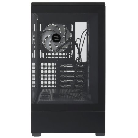 Компьютерный корпус ZALMAN MidTower P60 black (ATX, без БП, 2xUSB 3.0+USB Type C, 5x120мм ARGb) (Zalman P60 Black)