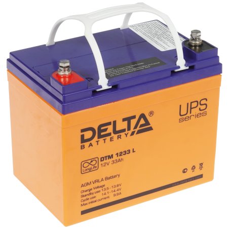 Батарея Delta DTM 1233 L (12V, 33Ah)