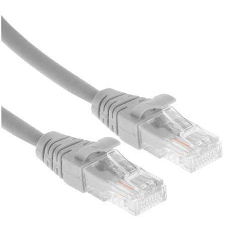 Патч-корд U/UTP Rexant CAT 5e, RJ45-RJ45, 26AWG, ZH нг(А)-HF, серый, 3 м