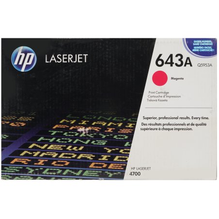 Картридж лазерный HP Q5953A пурпурный для Color LaserJet 4700 10000стр.