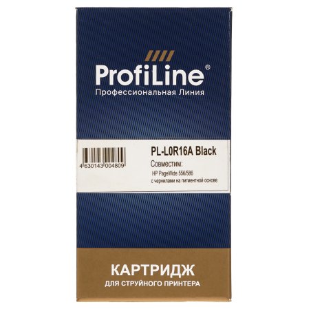 Картридж струйный ProfiLine PL-L0R16A (№981Y) для принтеров HP PageWide 556/586 с чернилами на пигментной основе Black 343,5 мл