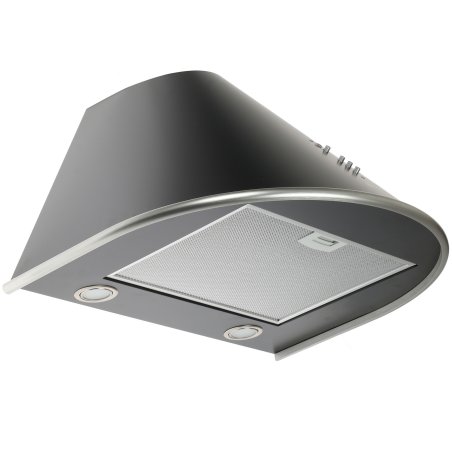 Вытяжка каминная Elikor Омега 60П-650-К3Д черный/нерж.сталь, 60 см, 650 куб. м/ч, 60 дБ