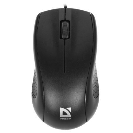 Мышь проводная Defender Optimum MB-270 черный, 1000 dpi, USB, кнопки - 3