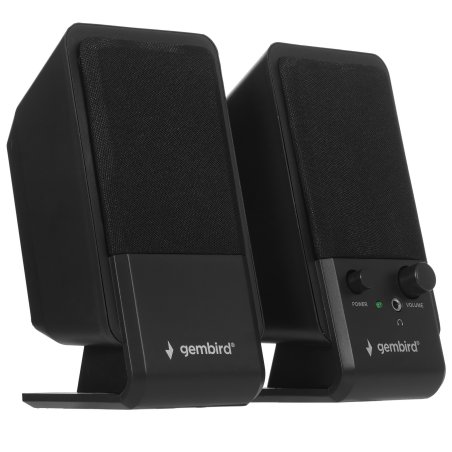 Акустическая система Gembird SPK-510, черный, 6 Вт, рег. громкости, разъем для наушников,USB-питание