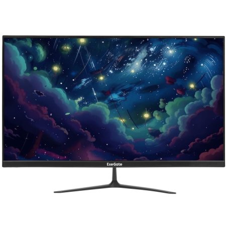 Монитор 27" ExeGate EP2707TA IPS 1920x1080, 75 Гц, 5 мс, 16:9, 250 кд/м², 1xHDMI, 1xDP, 1x3.5 мм, черный