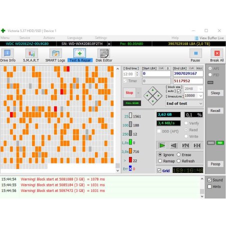 Жесткий диск Western Digital SATA 6Tb 6Gb/S 256MB BLUE WD60EZAX WDC