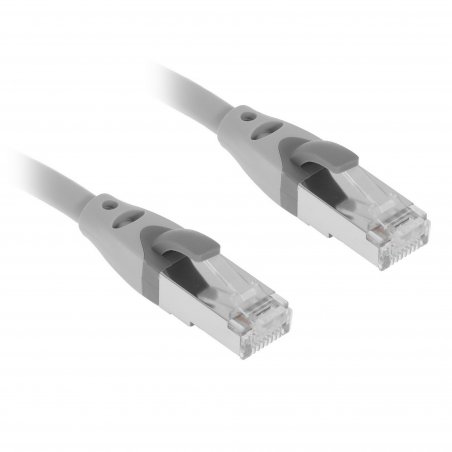Патч-корд Vention прямой SFTP cat.6A, RJ45 - 0,5м. Серый