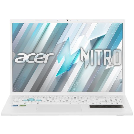 Ноутбук Acer Nitro Lite NL16-71G-74YP белый 16"(1920x1200 (матовый) IPS)/Intel Core i7 13620H(2.4Ghz)/16Gb/ 512PCISSD Gb/noDVD/Ext:nVidia GeForce RTX 4050(6144Mb)/Cam/BT/WiFi/53WHr/war 1y/1.95kg/NoOS