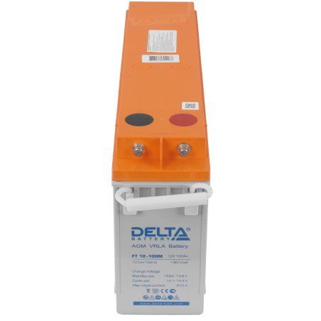 Аккумуляторная батарея Delta FT 12-100 M напряжение 12В, емкость 100А·ч (508х110х238мм)