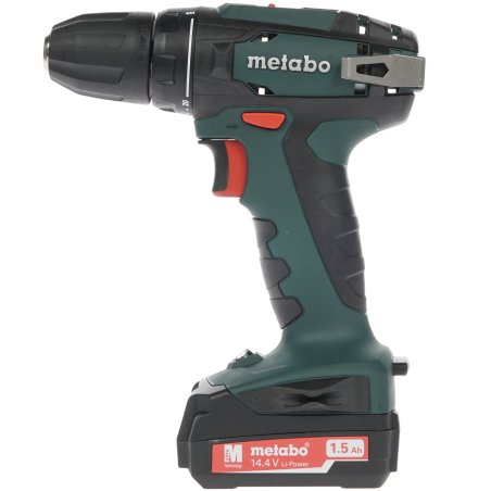 Дрель-шуруповерт аккумуляторная Metabo BS 14.4 602206550, Аккумуляторный, 14.4В, 2 АКБ, Кейс