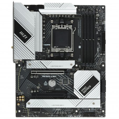 Материнская плата MSI PRO B760-P WIFI DDR4, LGA1700, Intel B760, 4xDDR4, 4xSATA, 2xM.2, 2xPCIe x16, DisplayPort, HDMI, 1x2.5Gb LAN, USB Type-C, 5x3.5 мм, 7.1, ATX