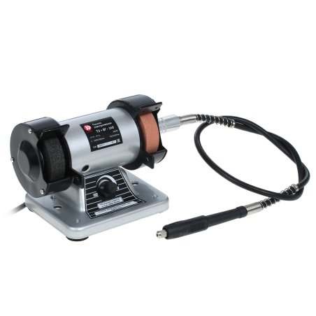 Точило КАЛИБР ТЭ+ВГ-160 160Вт с гибким валом