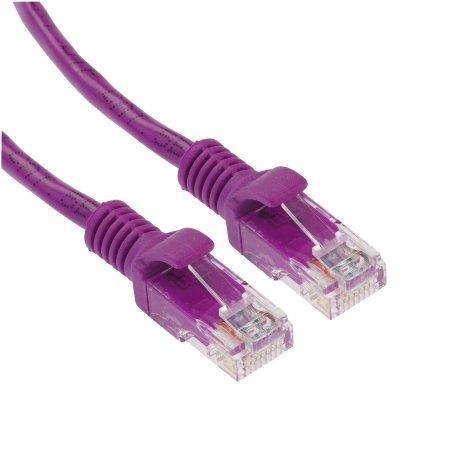 Патч-корд UTP Cablexpert PP12-1.5M/V кат.5e, 1.5 м, литой, многожильный, фиолетовый