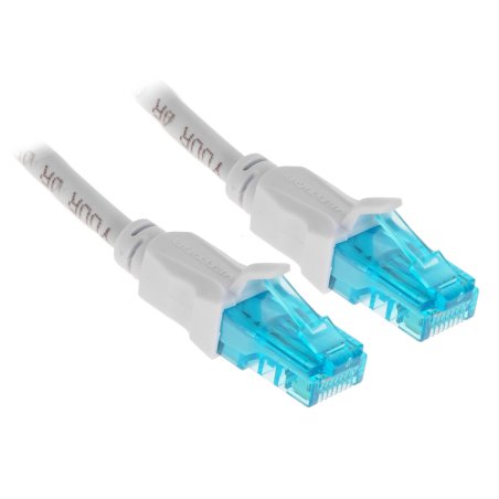 Патч-корд Vention прямой UTP cat.5е, RJ45 - 1м. Серый VAP-A10-S100