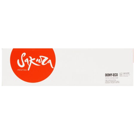 Картридж лазерный Sakura 069HY (5095C002) для Сanon I-Sensys LBP673Cdw/ MF750C, желтый, 5500к. (чип без счетчика копий)