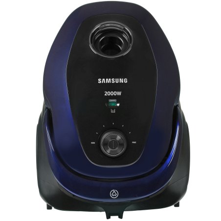 Пылесос Samsung SC20M255AWB синий, 460/2000 Вт, уборка сухая, пылесборник мешок 2.5 л