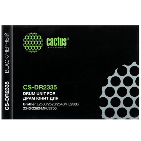 Фотобарабан (Drum) Cactus CS-DR2335 ч/б.печ.:12000стр для DCP L2500/ L2520; HL L2300/ L2340