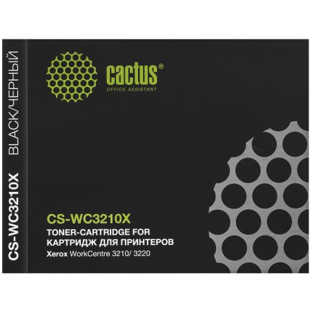 Картридж лазерный Cactus CS-WC3210X (106R01487) черный (4100 стр.) для Xerox WorkCentre 3210/ 3220