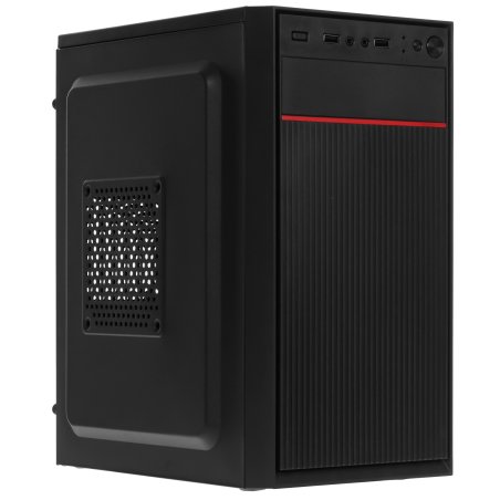 Компьютерный корпус Minitower ExeGate BAA-113-AAA450 (mATX, БП AAA450 с вент. 8см, 2*USB, аудио, черный)