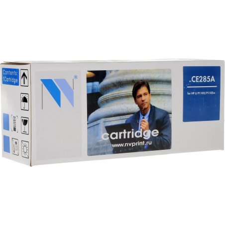 Картридж лазерный NVPrint совместимый HP CE285A для LJ P1102/1120/M1132/M1212 (1600k)