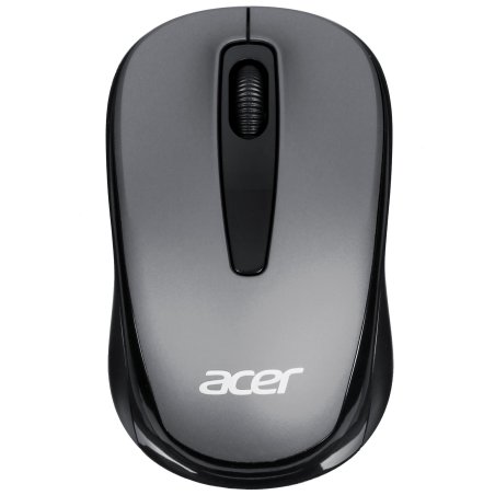 Мышь беспроводная Acer OMR134 серый, 1000 dpi, радиоканал, USB, кнопки - 3