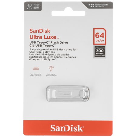 Флешка USB SanDisk Ultra Luxe 64Gb SDCZ75-064G-G46, Type-C