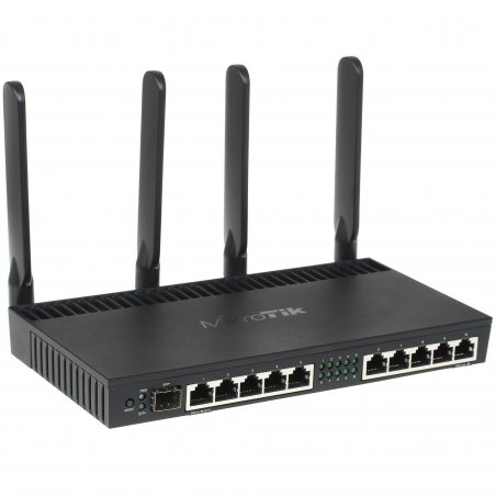 Маршрутизатор MIKROTIK RB4011iGS+5HacQ2HnD-IN 10x10/100/1000 LAN, 1 SFP+, 2,4Ghz/5Ghz, 802.11a/b/g/n/ac