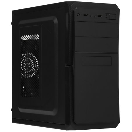 Компьютерный корпус ExeGate EX284027RUS Minitower BA-202 Black, mATX, <без БП>, 2*USB, Audio