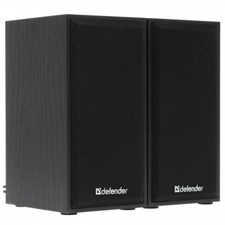 Акустическая система Defender SPK-240 2.0 черный (2x3 Вт, USB пит, раз. д. науш.)