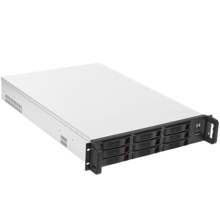 Серверный корпус ExeGate EX284961RUS Pro 2U650-HS09 (RM 19", высота 2U, глубина 650, без БП, 9xHotSwap, 2*USB)