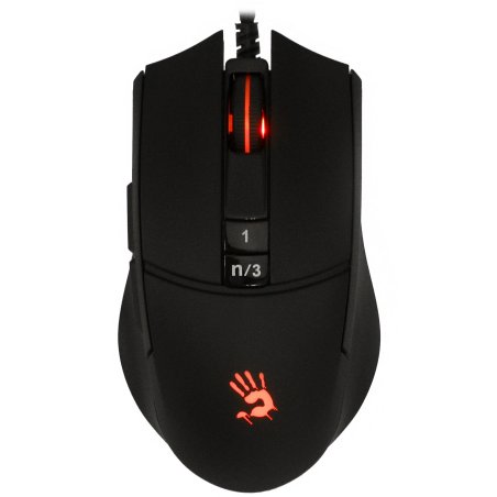 Мышь проводная A4Tech Bloody L65 Max черный, 12000 dpi, USB, кнопки - 7