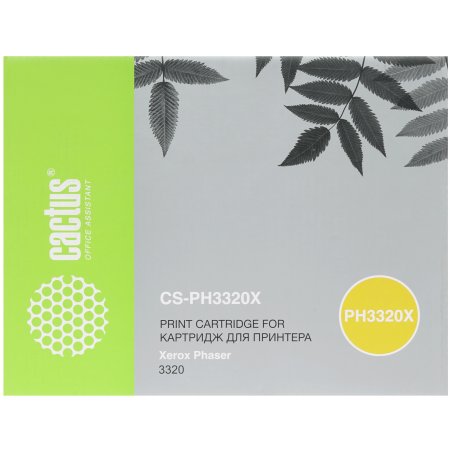 Картридж лазерный Cactus CS-PH3320X (106R02306) черный (11000 стр.) для Xerox 3320