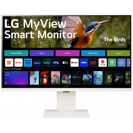 Монитор 31.5" LG 32SR83U-W IPS 3840x2160, 60 Гц, 5 мс, 16:9, 400 кд/м2, 2xHDMI, 1хUSB-C, 3хUSB, белый