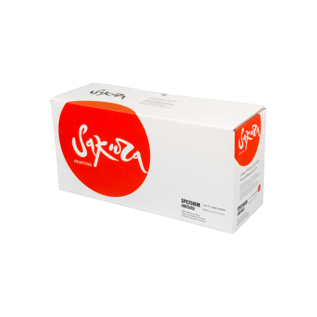 Тонер-туба Sakura SPC250EM (407545) для Ricoh Aficio SP C250/ C260/ C261, пурпурный, 1600 к.