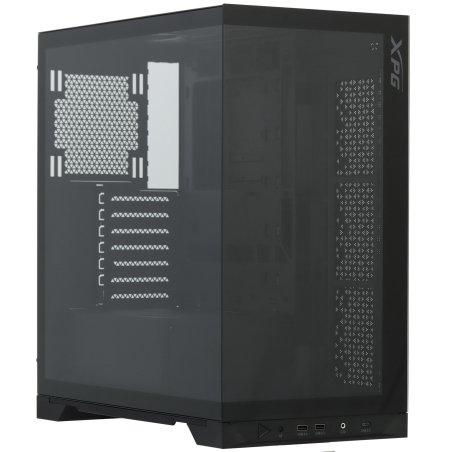 Компьютерный корпус XPG INVADER X черный (INVADERXMTWOF-BKCWW) Mid-Tower, Micro-ATX, Mini-ITX, Standard-ATX, USB 3.2 Gen2 Type-A, USB 3.2 Gen2 Type-C
