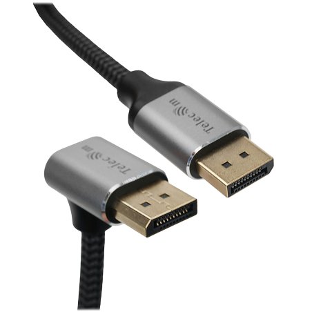 Кабель соединительный DP-DP 1.4V 8K@60Hz R-Angle 2м, медь, Telecom Pro TCG751-2M