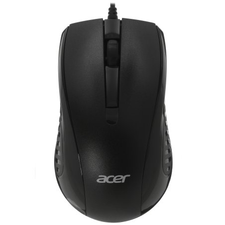 Мышь проводная Acer OMW136 черный, 1200 dpi, USB, кнопки - 3