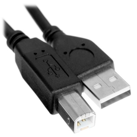 Кабель Gembird CCF-USB2-AMBM-15 USB 2.0 кабель PRO для соед. 4.5м AM/BM позол.конт., фер.кол., пакет