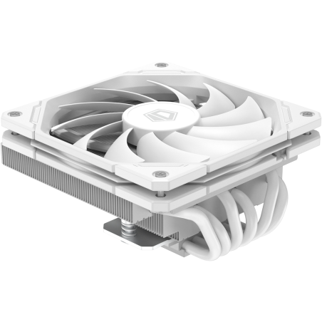 Кулер для процессора ID-COOLING SE-207 XT SLIM белый 120мм алюминий/медь 1800rpm 35.2db 4-pin 220W 135мм