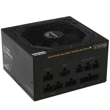 Блок питания GIGABYTE UD750GM PG5 ICE, 750Вт, 80+ Gold, 120мм, модульный, черный