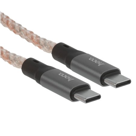 Кабель HOCO (6931474783264) силикон 1м USB 3.0A PD 60W для Type-C Type-C белый 1 м