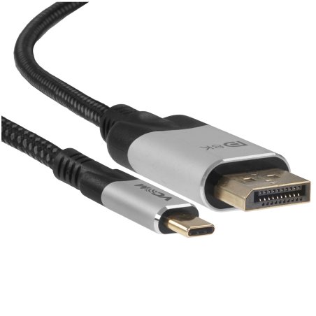 Кабель-адаптер USB 3.1 Type-Cm --> DP(m) 8K@60Hz, 3m, VCOM CU422MCV-3M