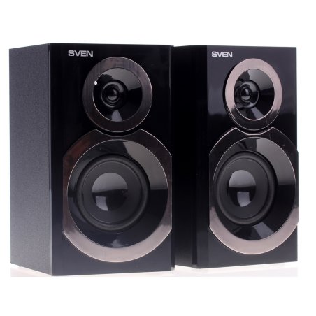 Акустическая система Sven SPS-619 2.0 черный 20Вт