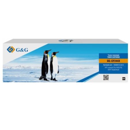 Картридж лазерный G&G GG-CF244X черный (2000стр.) для HP LJ M15 Pro/M15a Pro/M28a Pro MFP/M28w Pro MFP