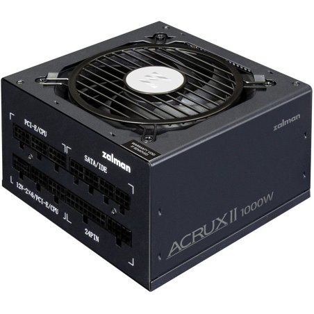 Блок питания Zalman ATX 1000W ZM1000-ARX2 80+ platinum (20+4pin) APFC 120мм fan 12xSATA Cab Manag RTL