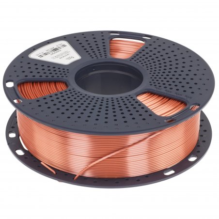Филамент NVPRINT Silk PLA+Copper для 3D печати диаметр 1.75мм длина 330 метров масса 1 кг