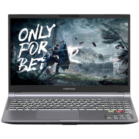 Ноутбук Maibenben B315A серый B315A-i521UMF1SPGRE2 15.6"(1920x1080 (матовый) IPS)/Intel Core i5 12450H(2Ghz)/16Gb/512PCISSDGb/Int:Intel UHD Graphics/Cam/BT/WiFi/69.3WHr/war 2y/1.75kg/Win 11Pro + Screen 60Hz, 300nits, 100%sRGb 2.0MP Camera