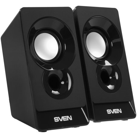 Акустическая система Sven 300 2.0 черный 6Вт