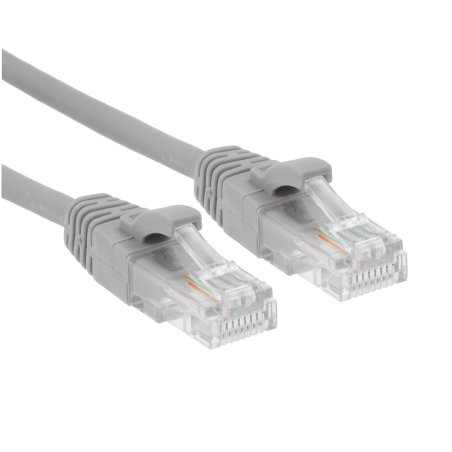 Патч-корд U/UTP Rexant CAT 5e, RJ45-RJ45, 26AWG, ZH нг(А)-HF, серый, 0,3 м